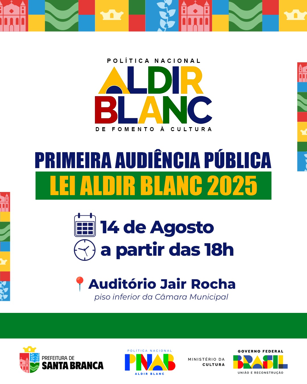 Primeira Audiência Pública – Lei Aldir Blanc